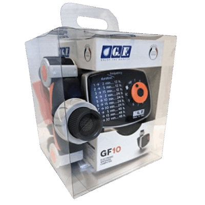 GF 10 Set (8900-6918): προγραμματιστής βρύσης, διπλή παροχή & ακροφύσιο